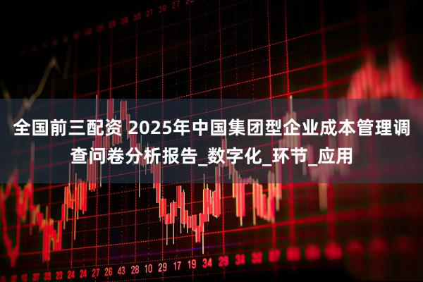 全国前三配资 2025年中国集团型企业成本管理调查问卷分析报告_数字化_环节_应用